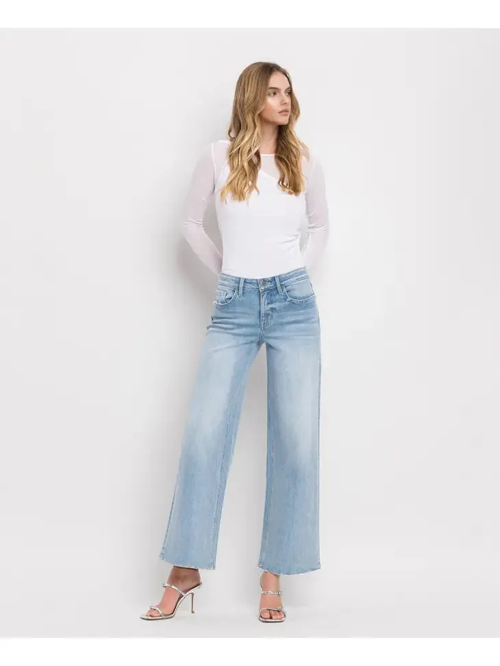 Stevie High Rise Wide Leg Jeans