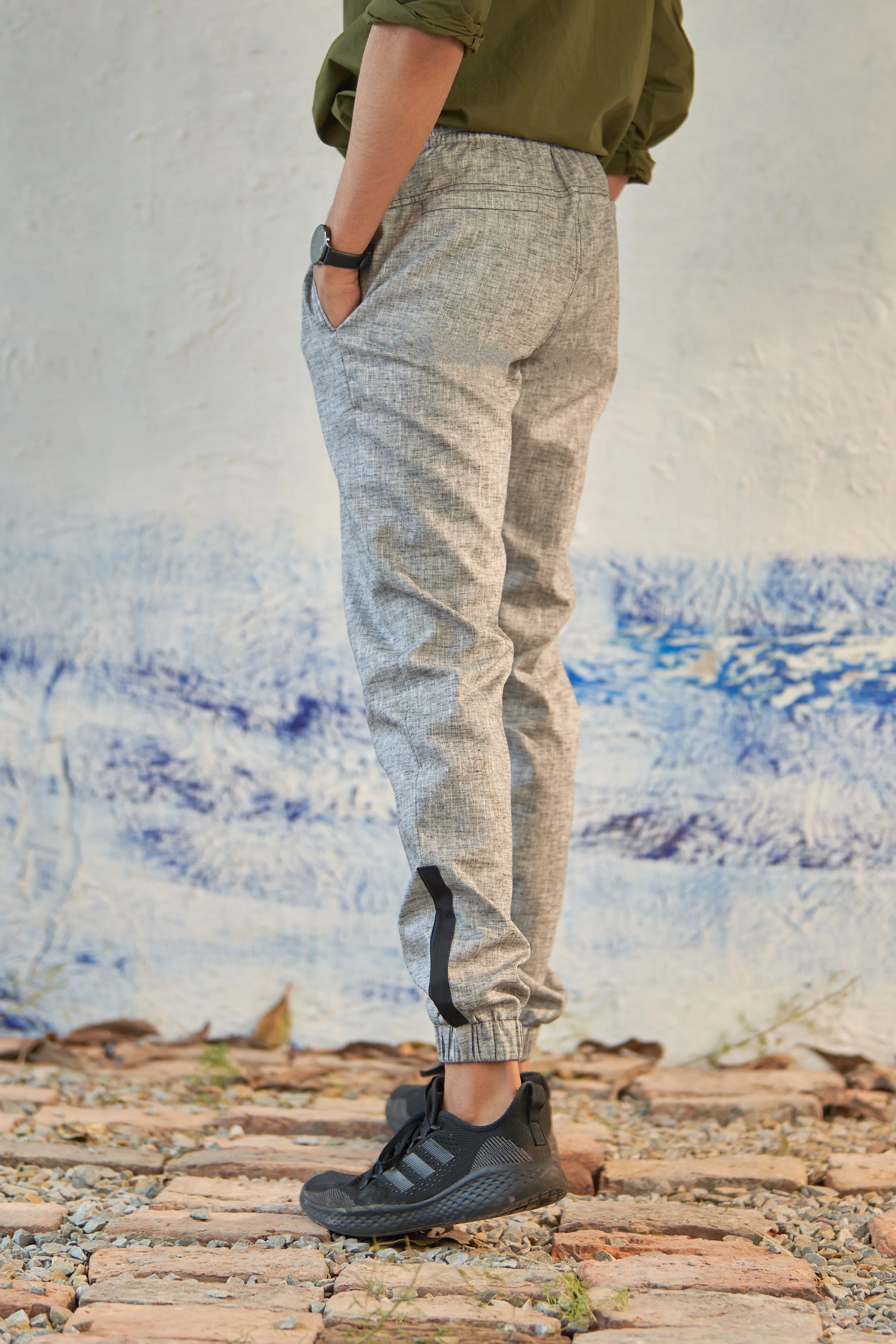 Stone Grey Joggers