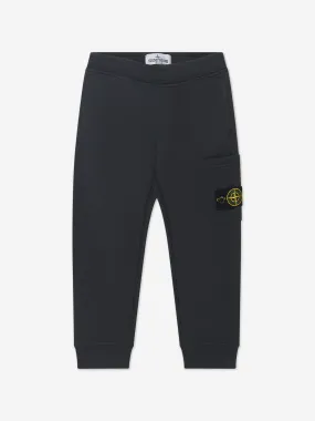 Stone Island Junior Boys Logo Pocket Joggers