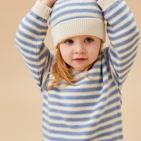 Striped Knitted Jumper & Leggings