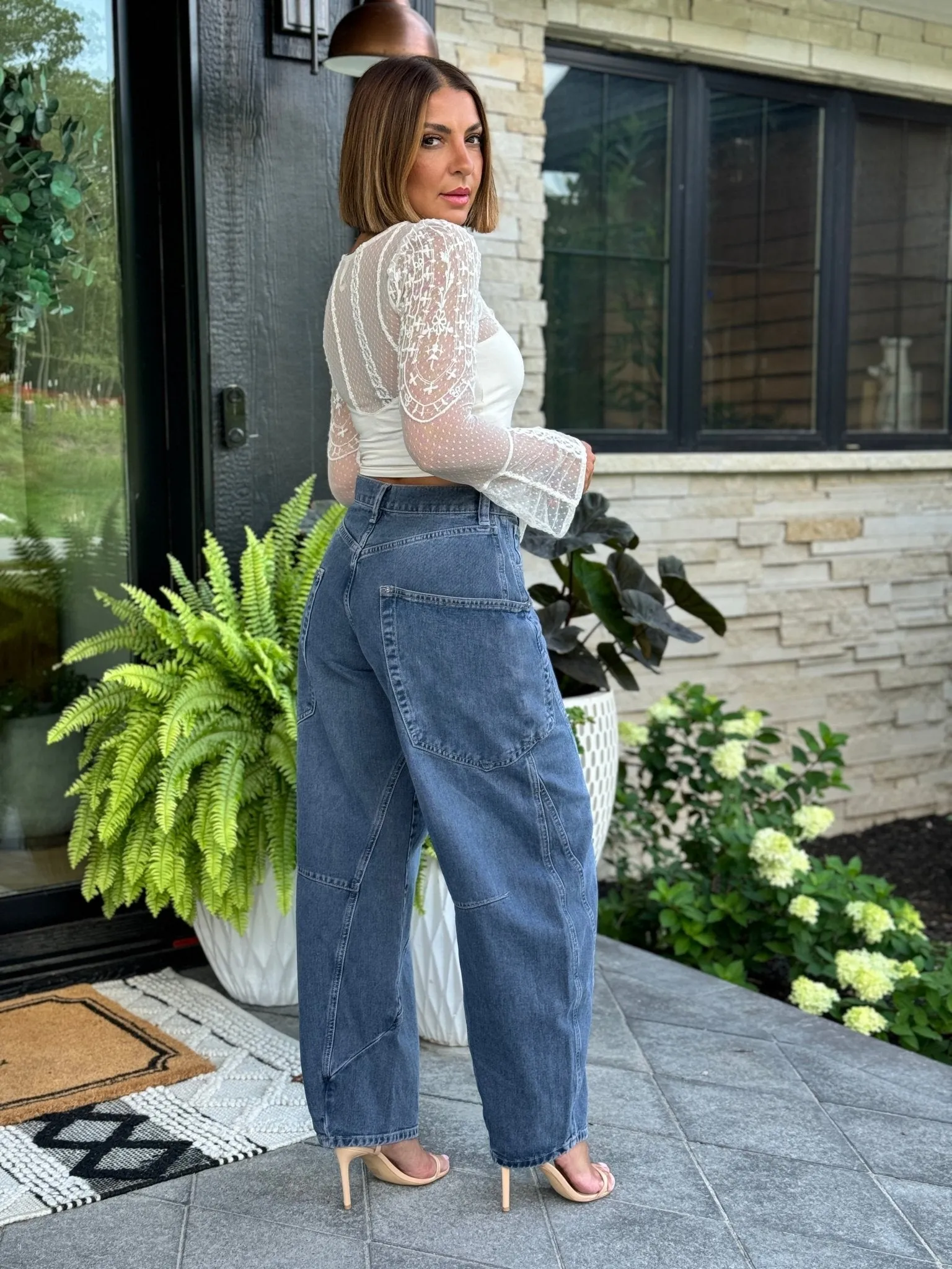 Sugar And Spice Barrel Jean by Free People