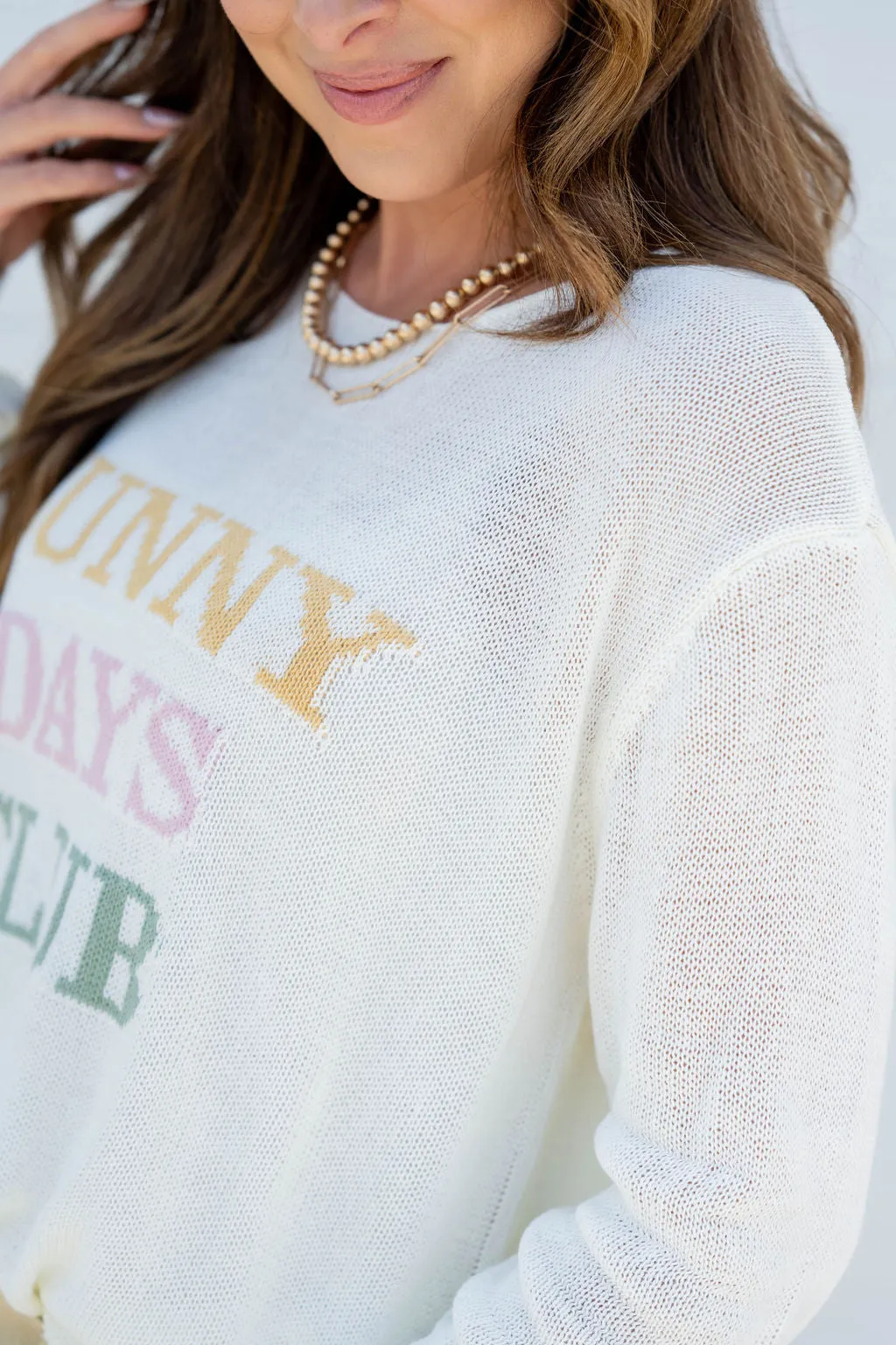 Sunny Days Club Sweater