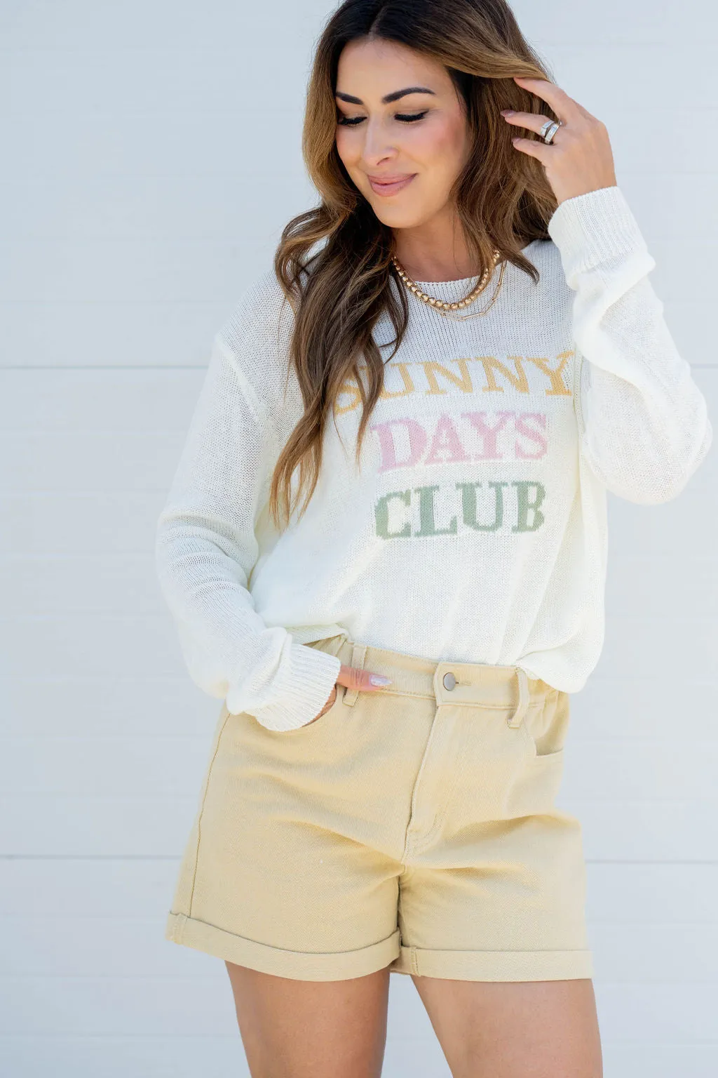 Sunny Days Club Sweater