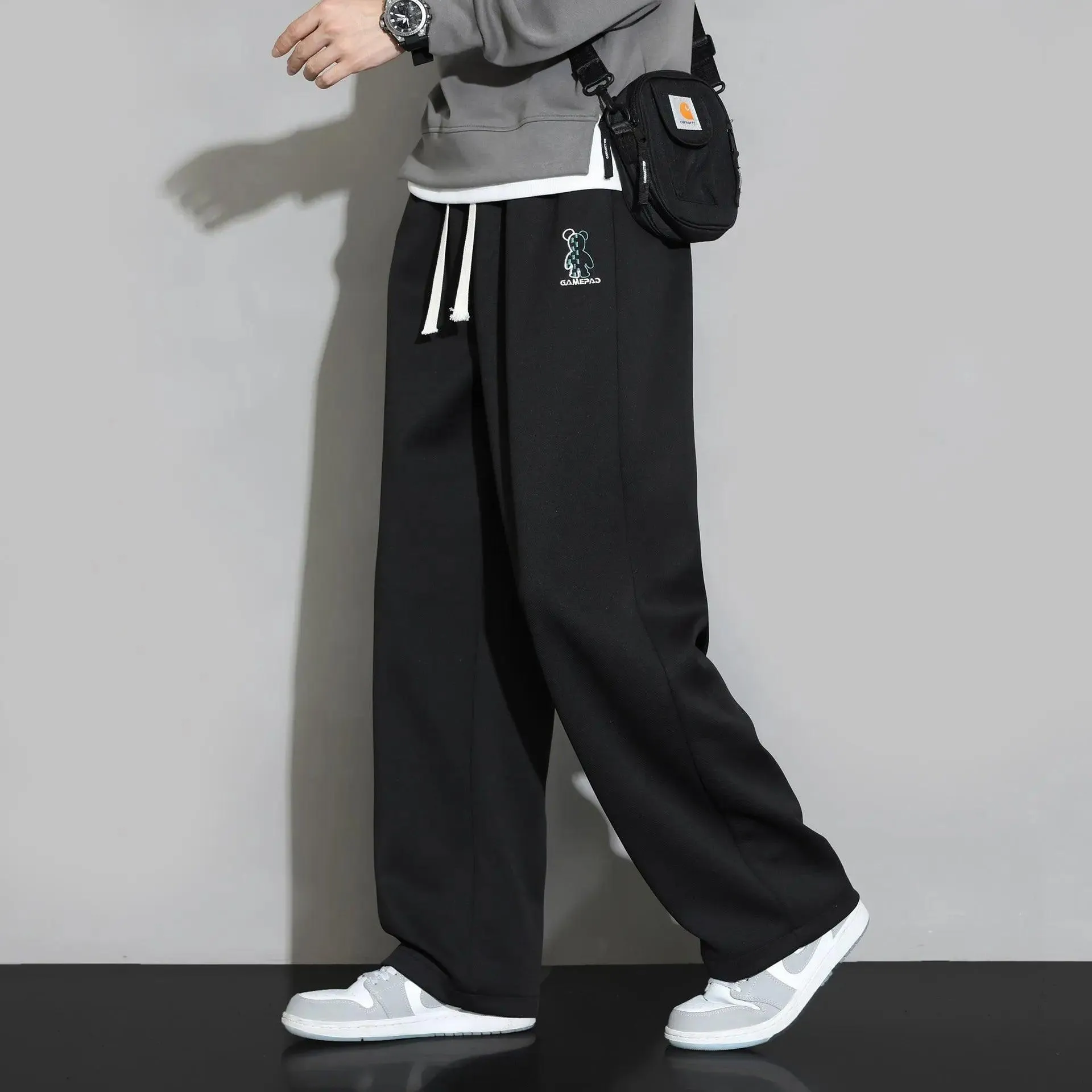 Sweatpants Straight Casual Trousers