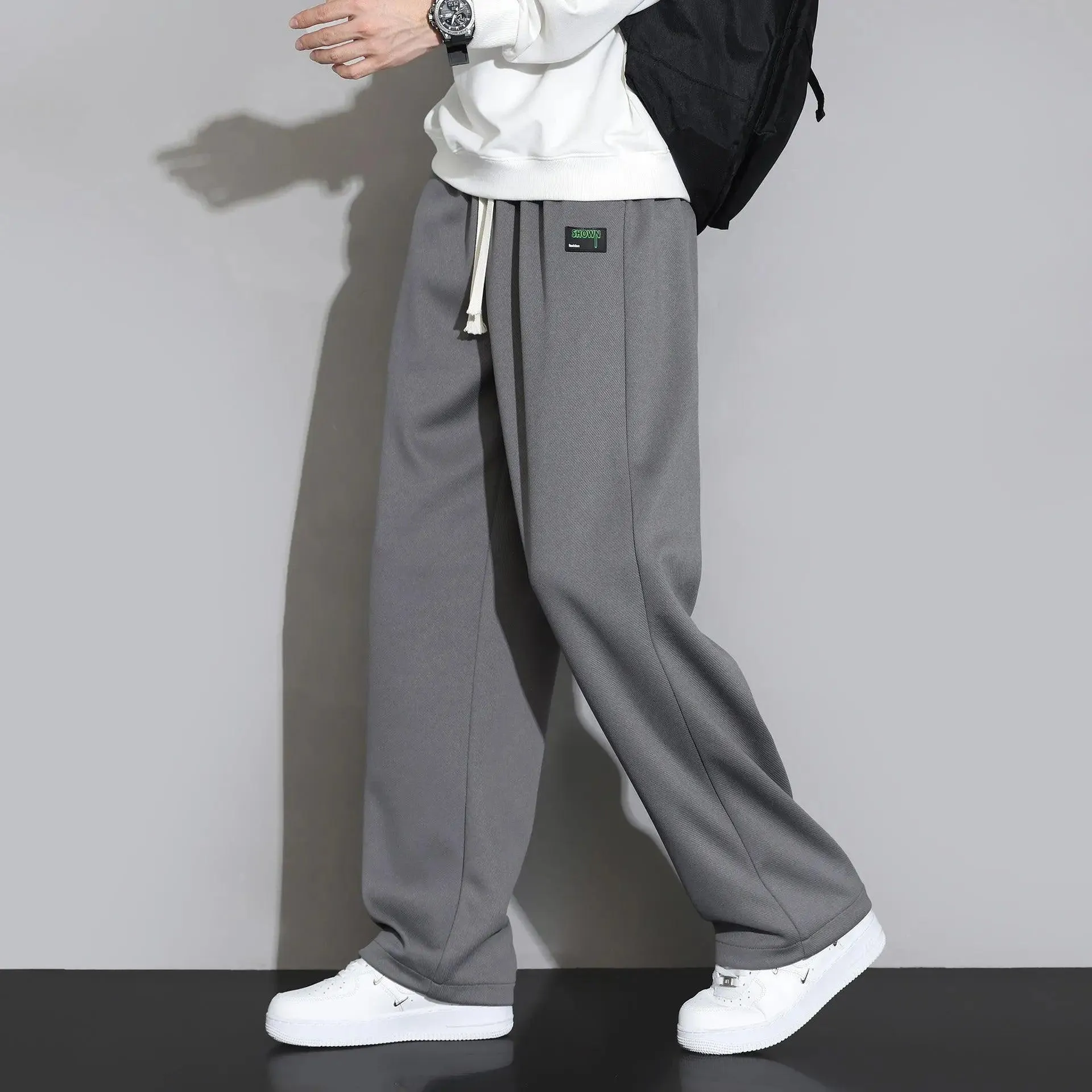 Sweatpants Straight Casual Trousers