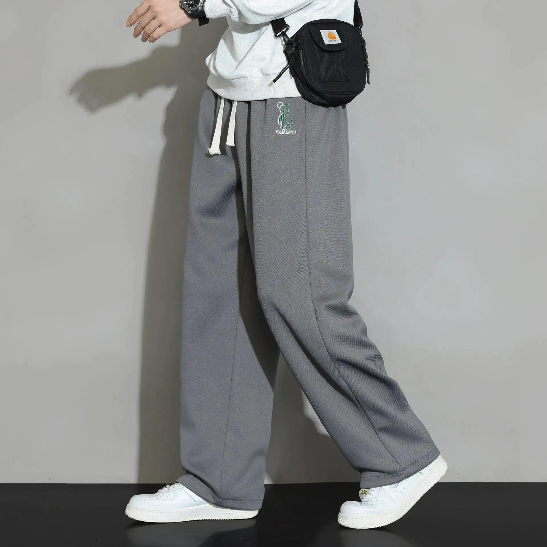 Sweatpants Straight Casual Trousers