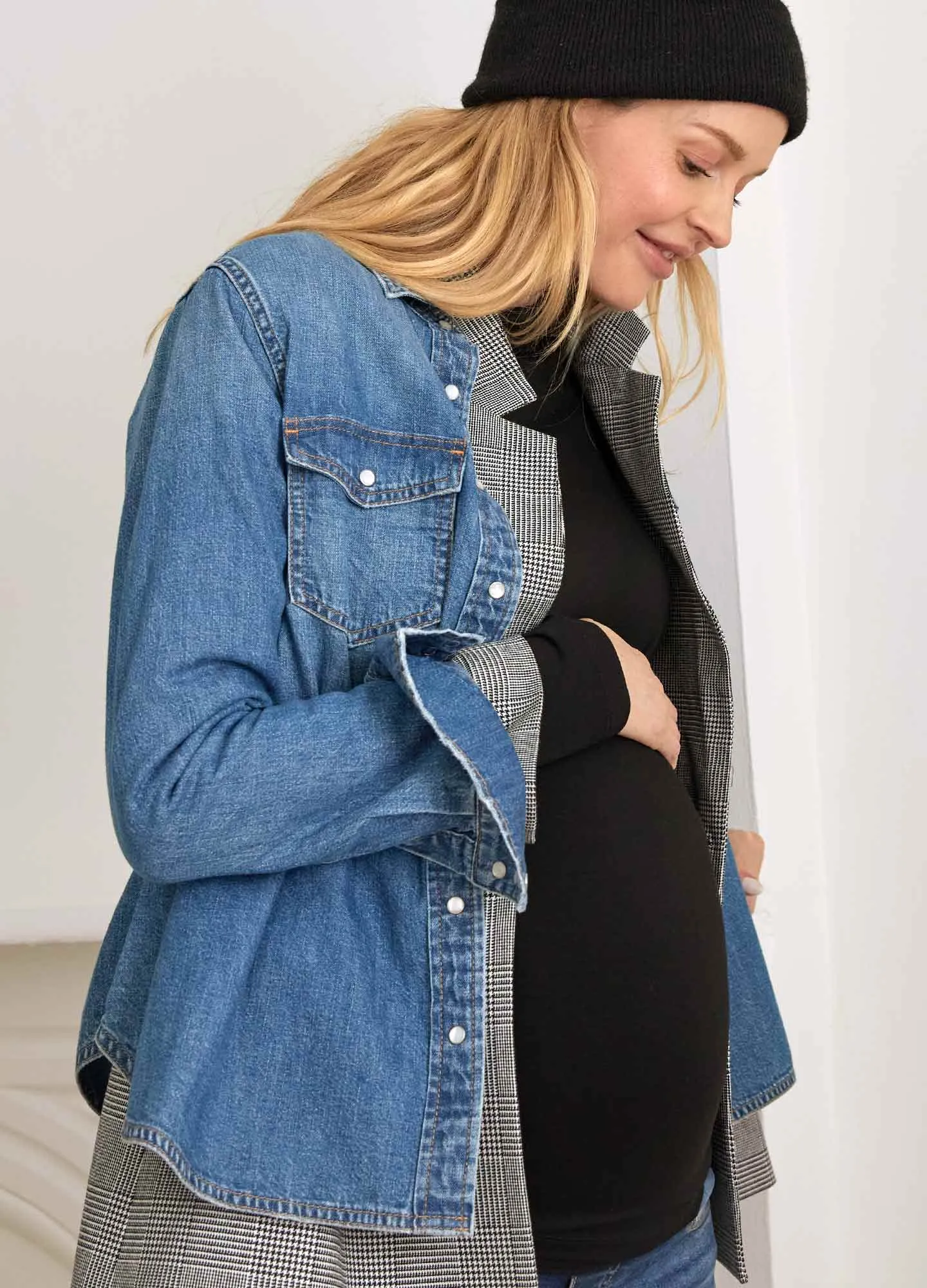 The Denim Maternity Shirt