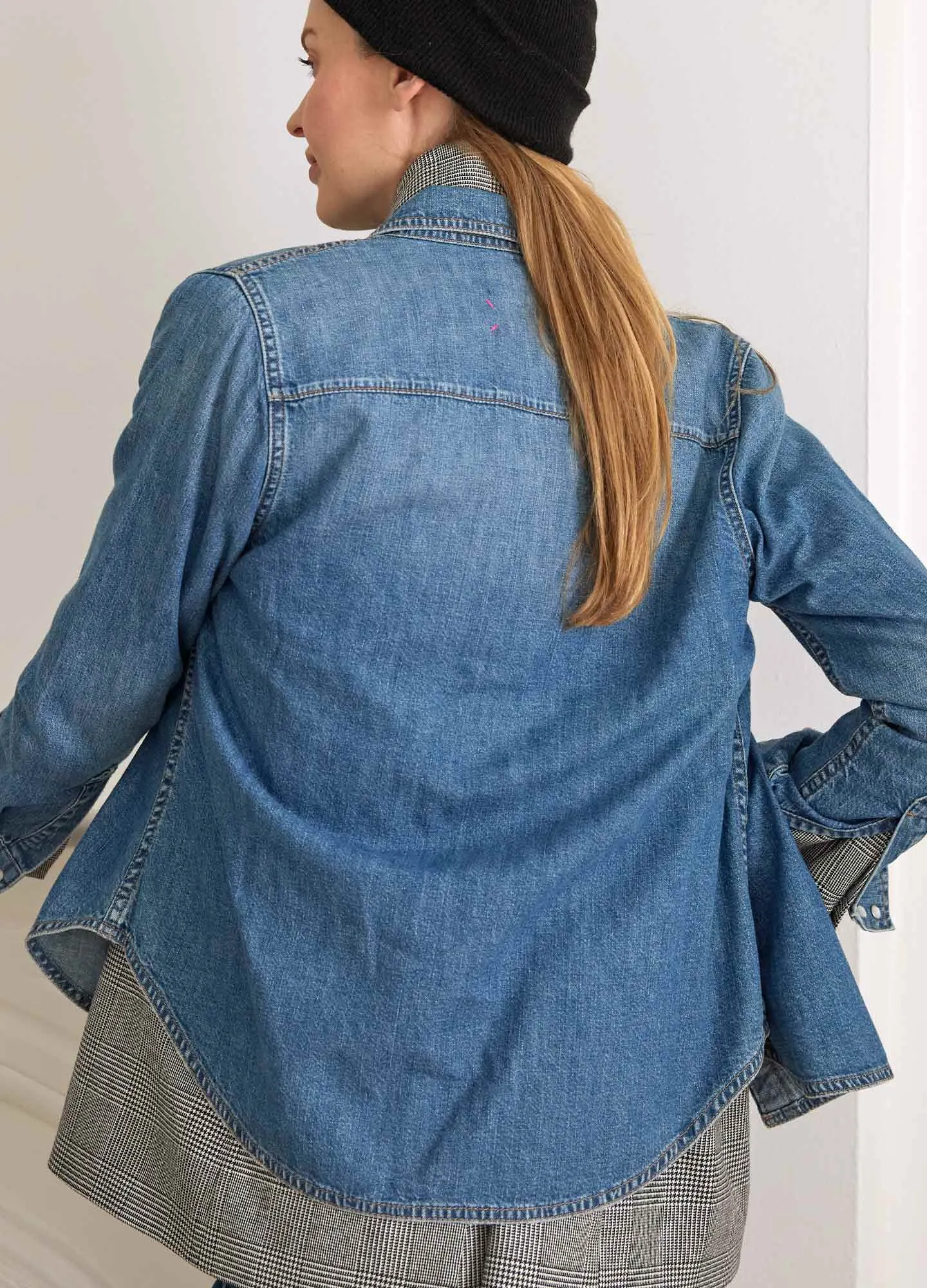 The Denim Maternity Shirt