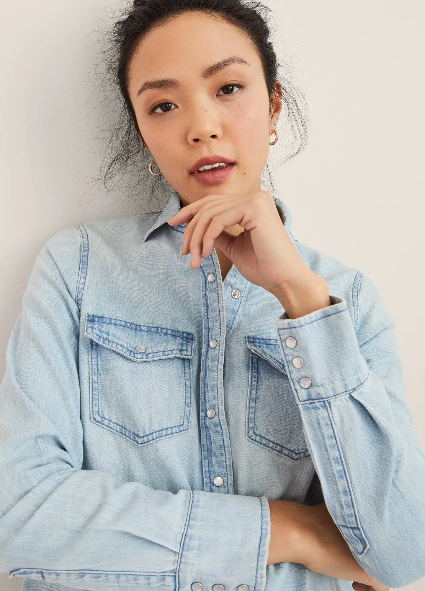 The Denim Maternity Shirt