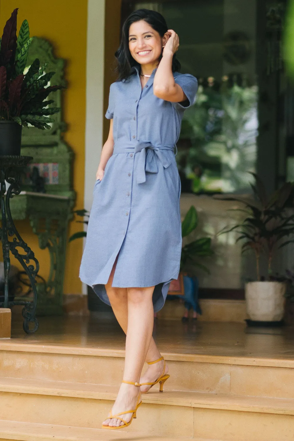 The Egyptian Cotton Shirt Dress