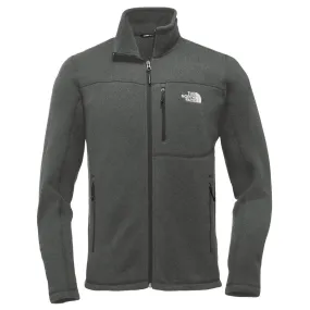 The North Face Men's TNF Black Heather Sweater Fleece Jacket