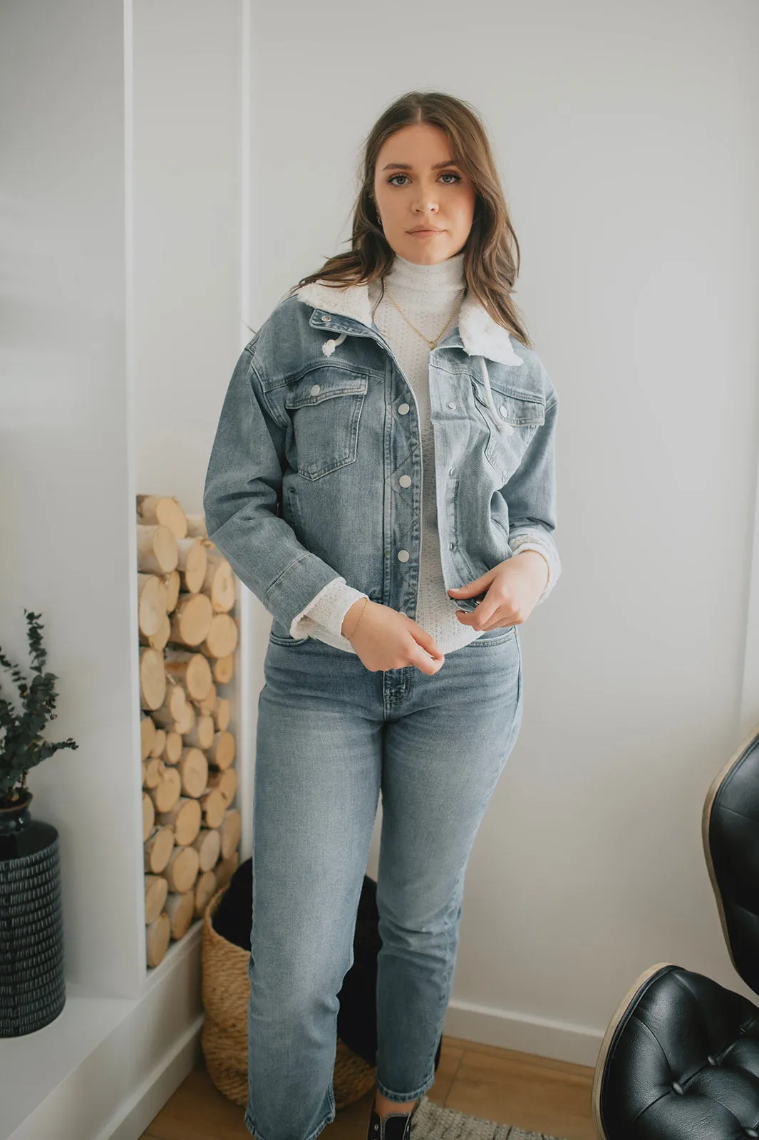 The Rae Mid Rise Straight Denim by ÉTICA - Stellar