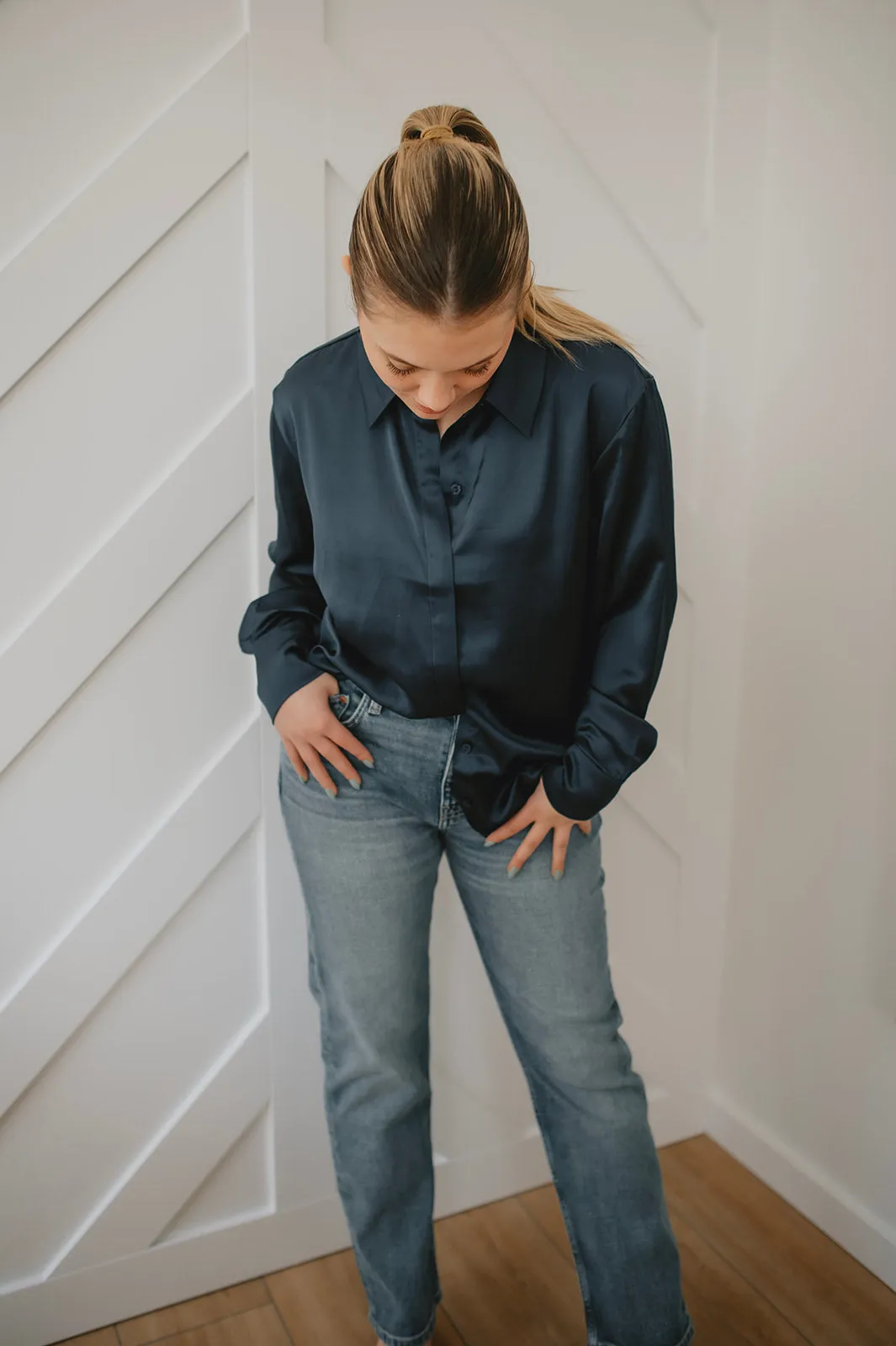 The Rae Mid Rise Straight Denim by ÉTICA - Stellar