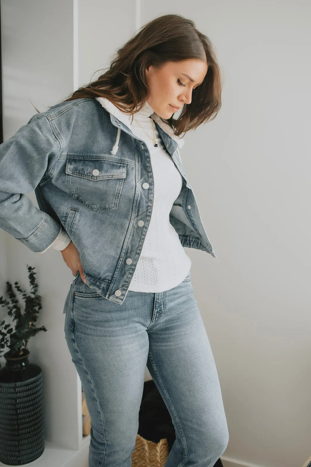 The Rae Mid Rise Straight Denim by ÉTICA - Stellar