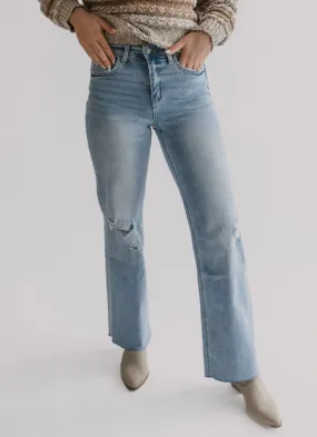 The Vervet Olivia Wide Leg Jeans