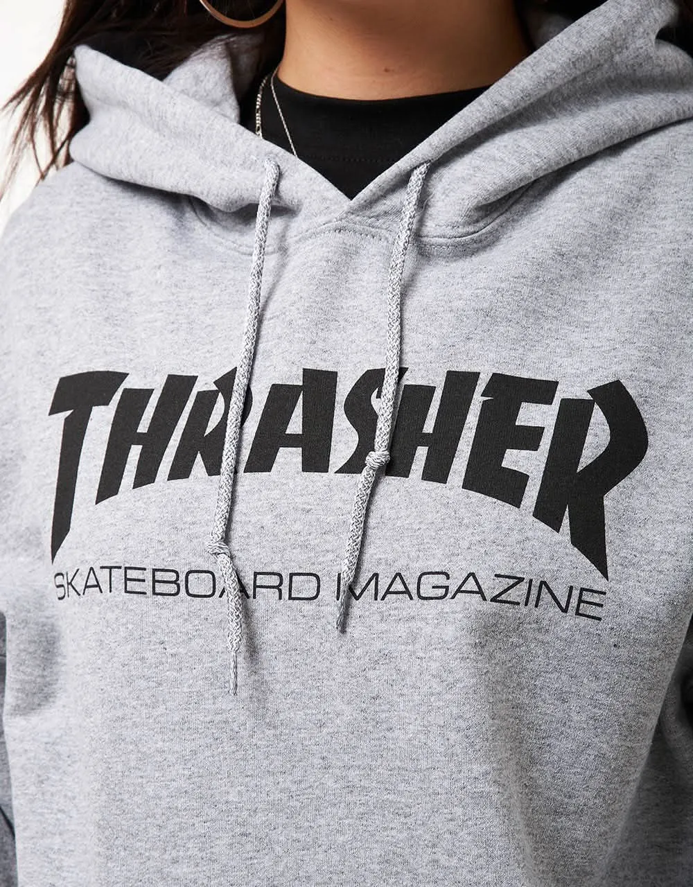 Thrasher Skate Mag Pullover Hoodie - Heather Grey