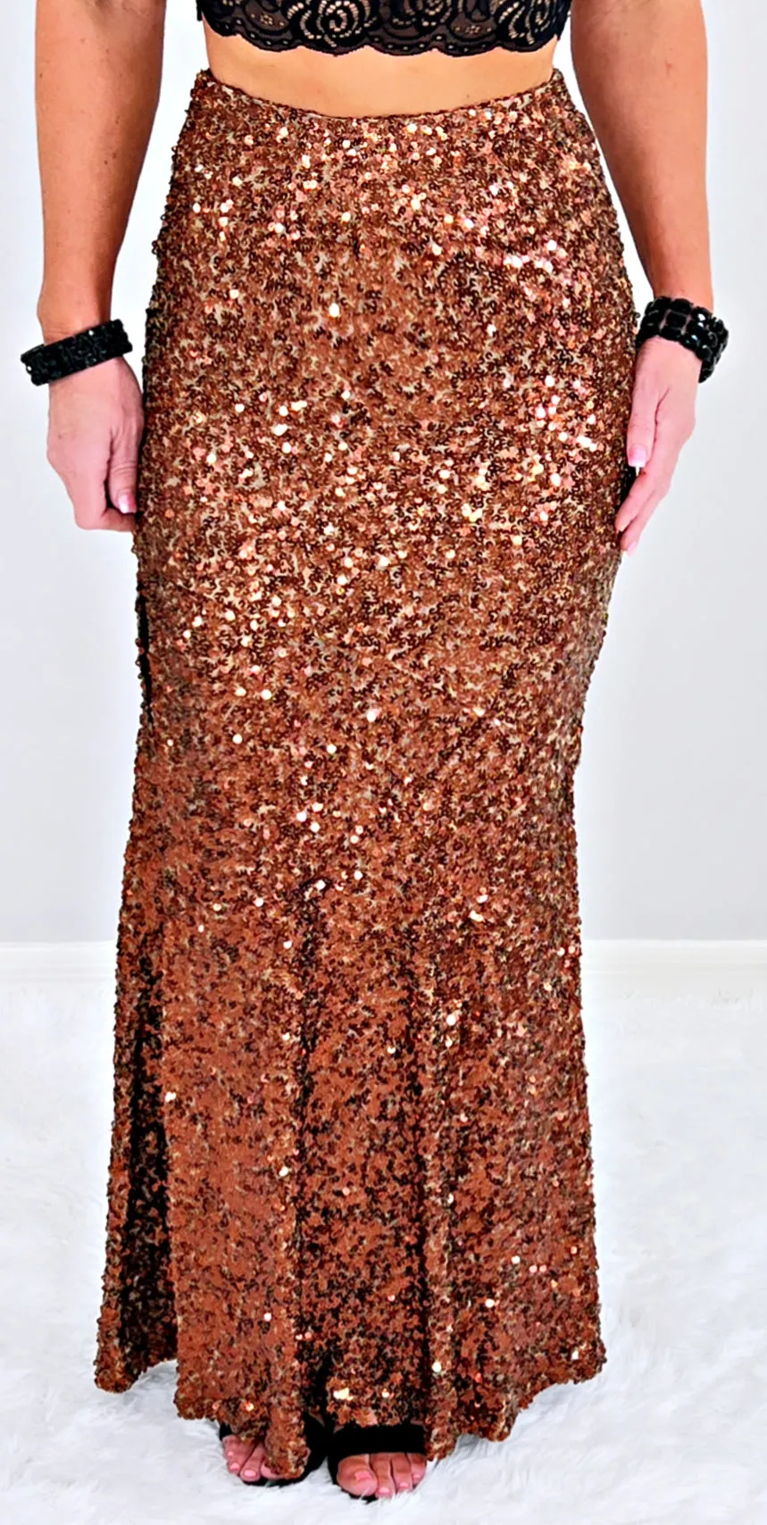 Under The Starlight Sequin Skirt