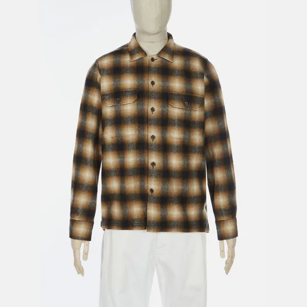 Universal Works Utility Shirt - Brown Check