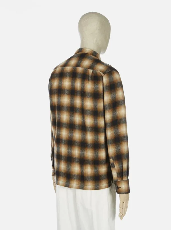 Universal Works Utility Shirt - Brown Check