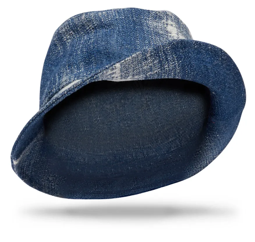 Upcycled Denim Bucket Hat