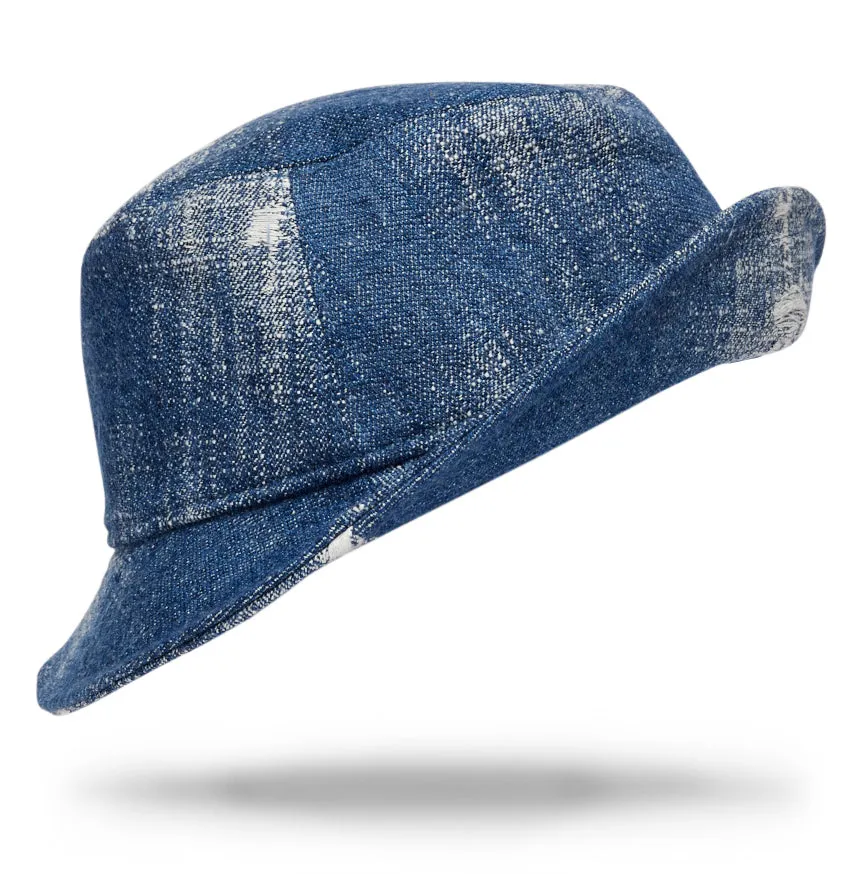 Upcycled Denim Bucket Hat