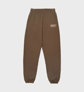 Upper East Side Sweatpant - Earl Gray/Cream