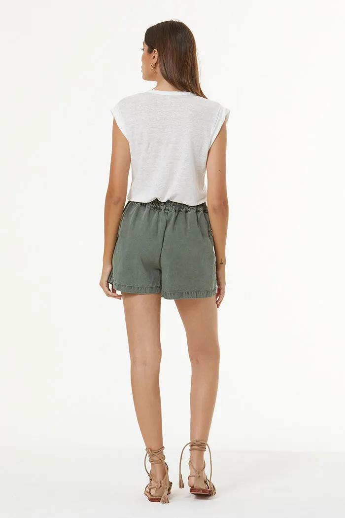 Utility Skort // Reed Pigment