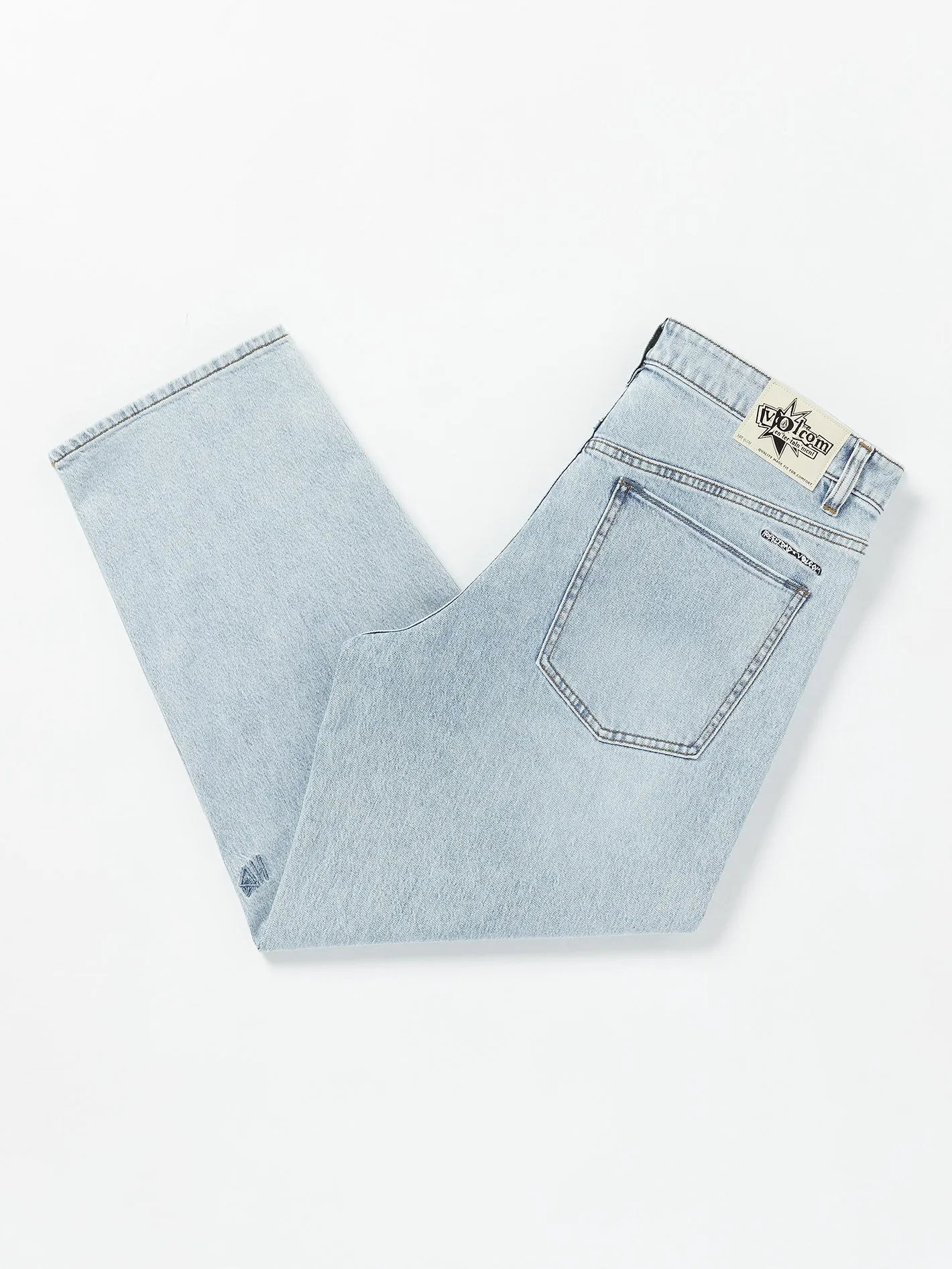 V Ent Hockey Dad Jeans - HEAVY WORN FADED