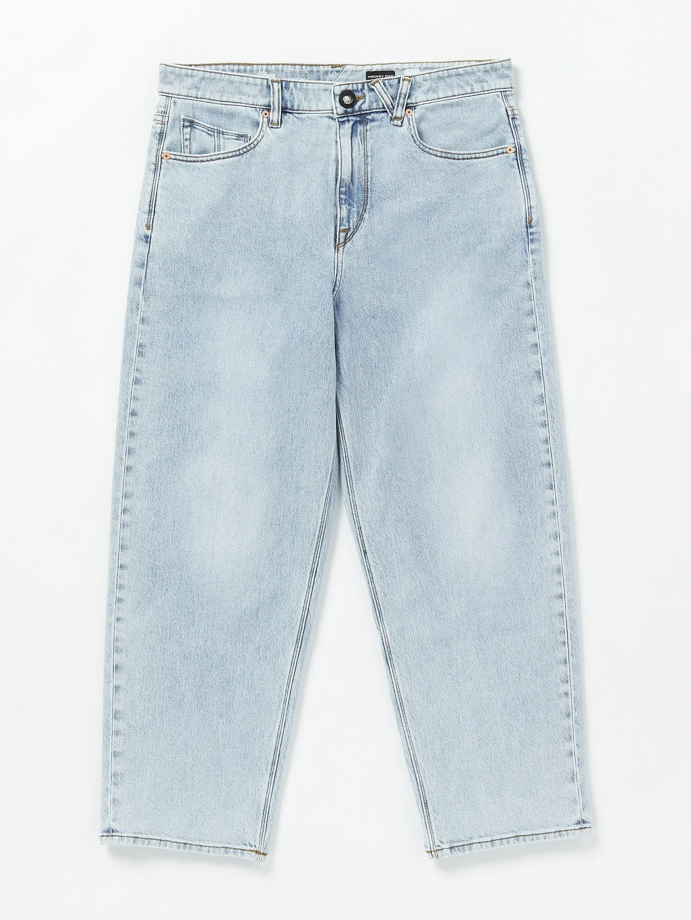 V Ent Hockey Dad Jeans - HEAVY WORN FADED