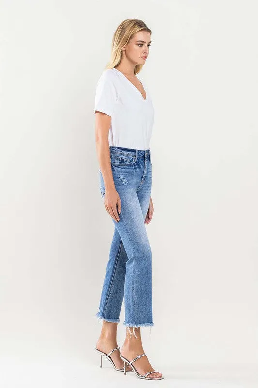 VERVET BY FLYING MONKEY BELLA HIGH RISE KICK FLARE JEANS