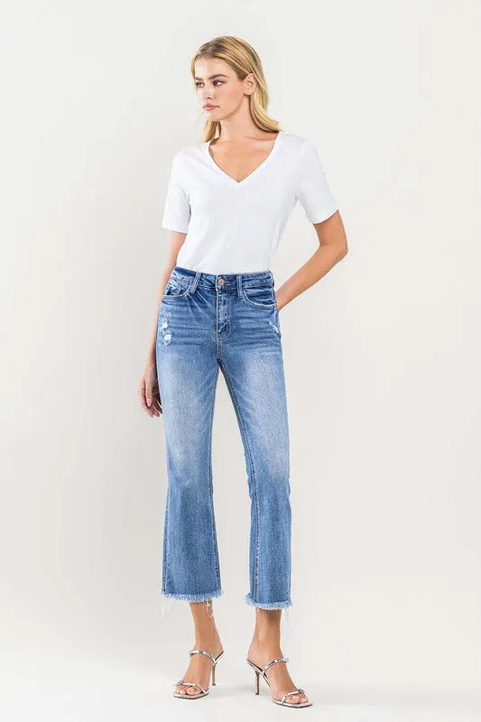 VERVET BY FLYING MONKEY BELLA HIGH RISE KICK FLARE JEANS