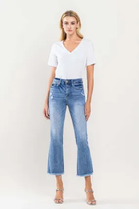 VERVET BY FLYING MONKEY BELLA HIGH RISE KICK FLARE JEANS