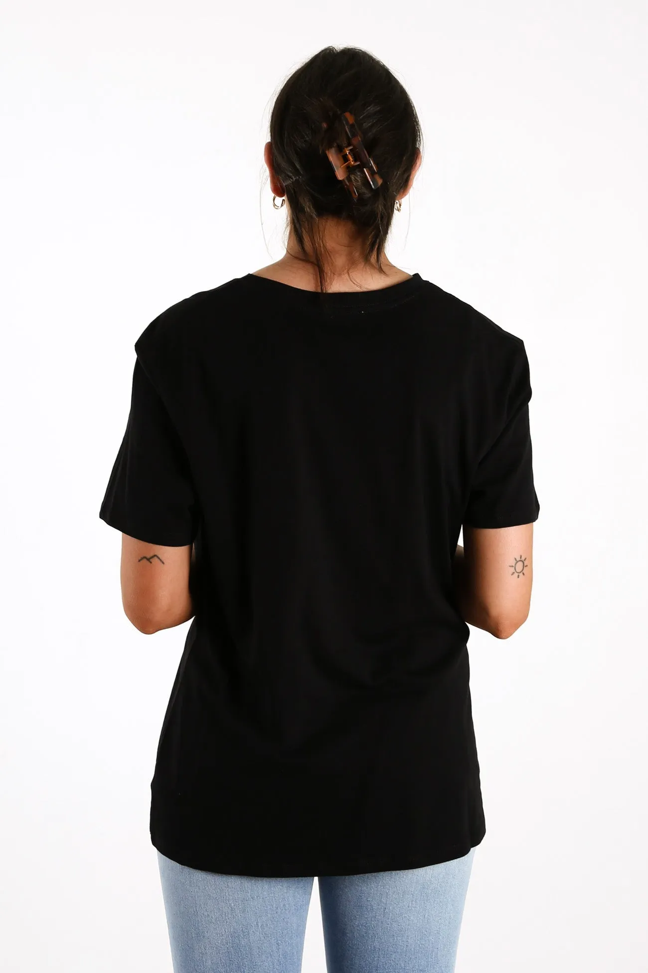 Wanderer Tee Black