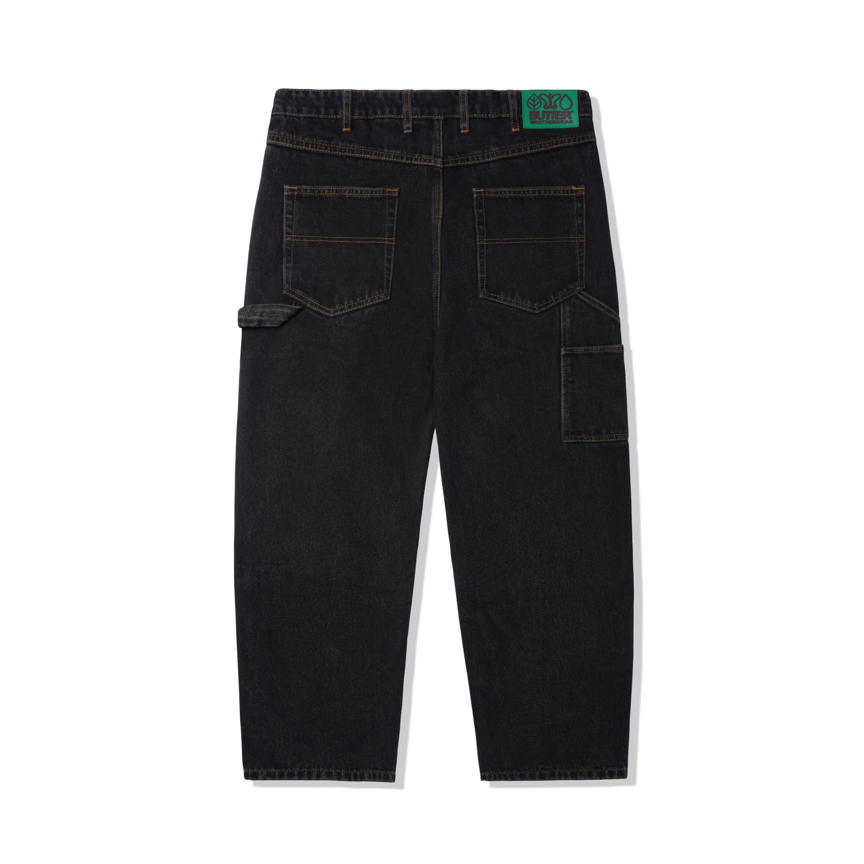 Weathergear Denim Jeans, Washed Black