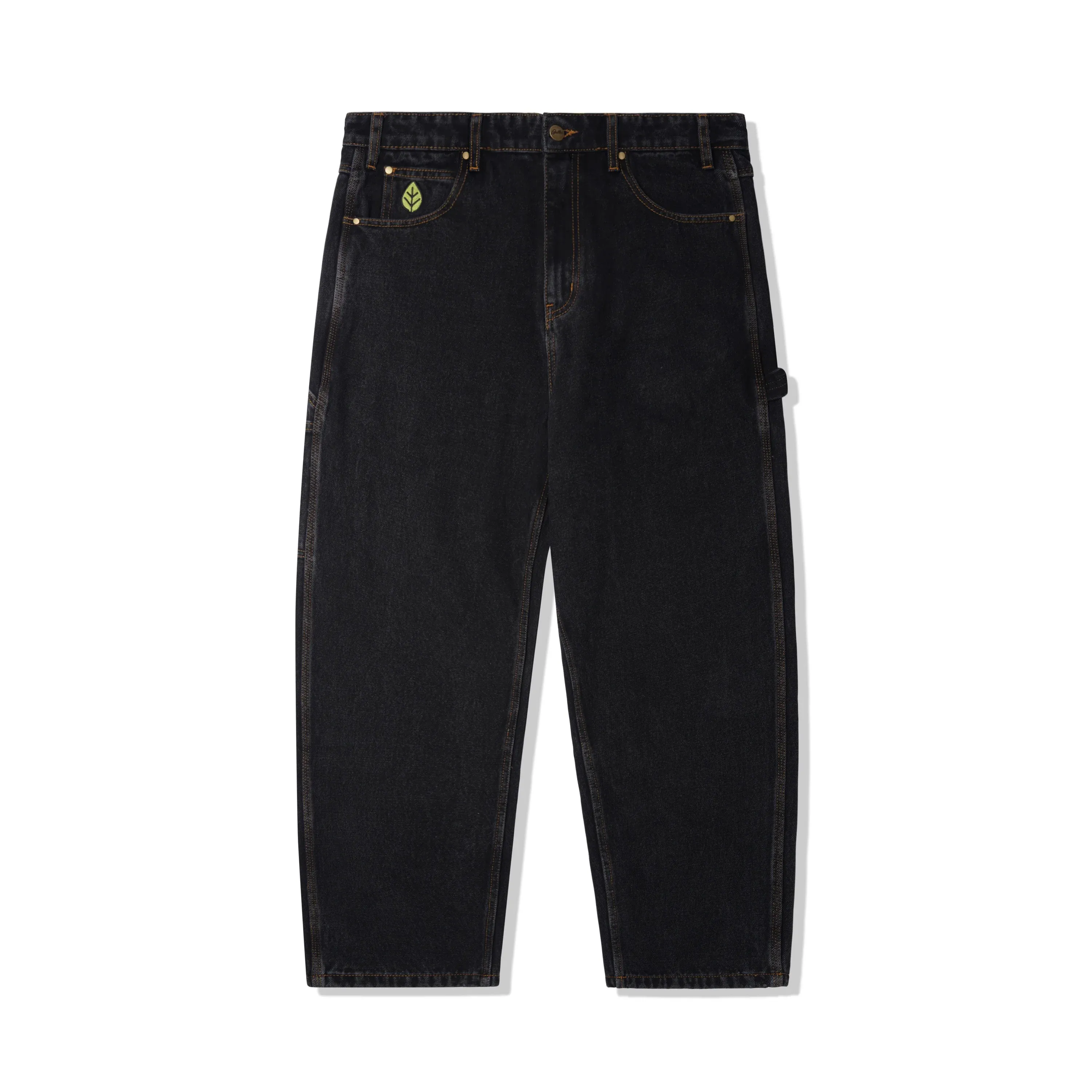 Weathergear Denim Jeans, Washed Black