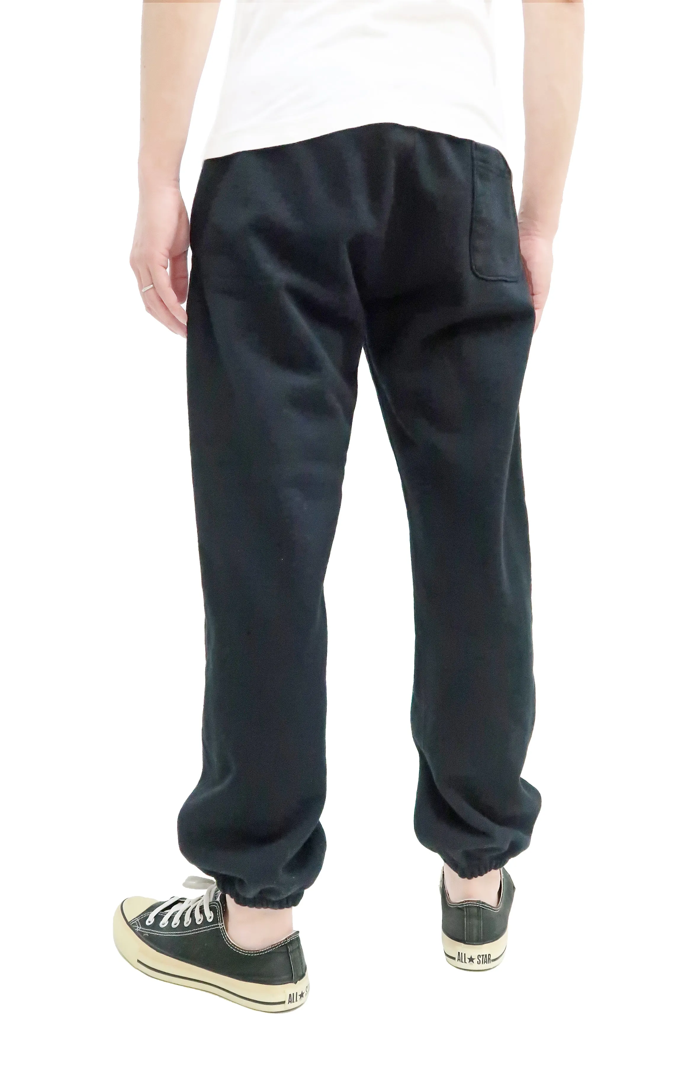 Whitesville Sweatpants Men's Drawstring Waist Sweatpants with Elastic Cuff WV49036 119 Black