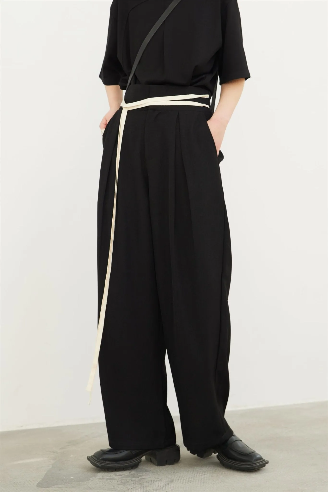 Wide High Waisted Pants SVN0006