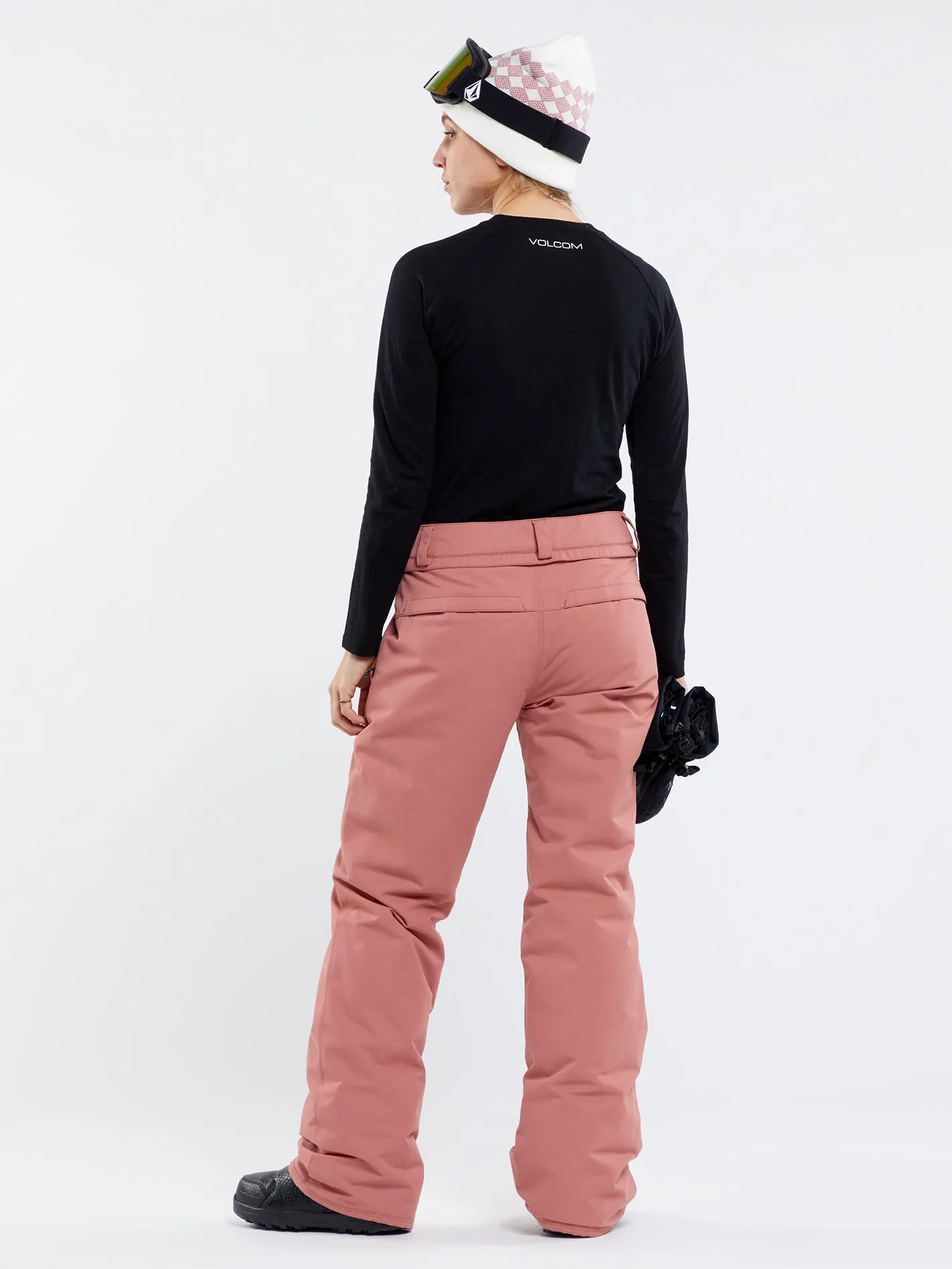 Womens Frochickie Insulated Pants - Earth Pink