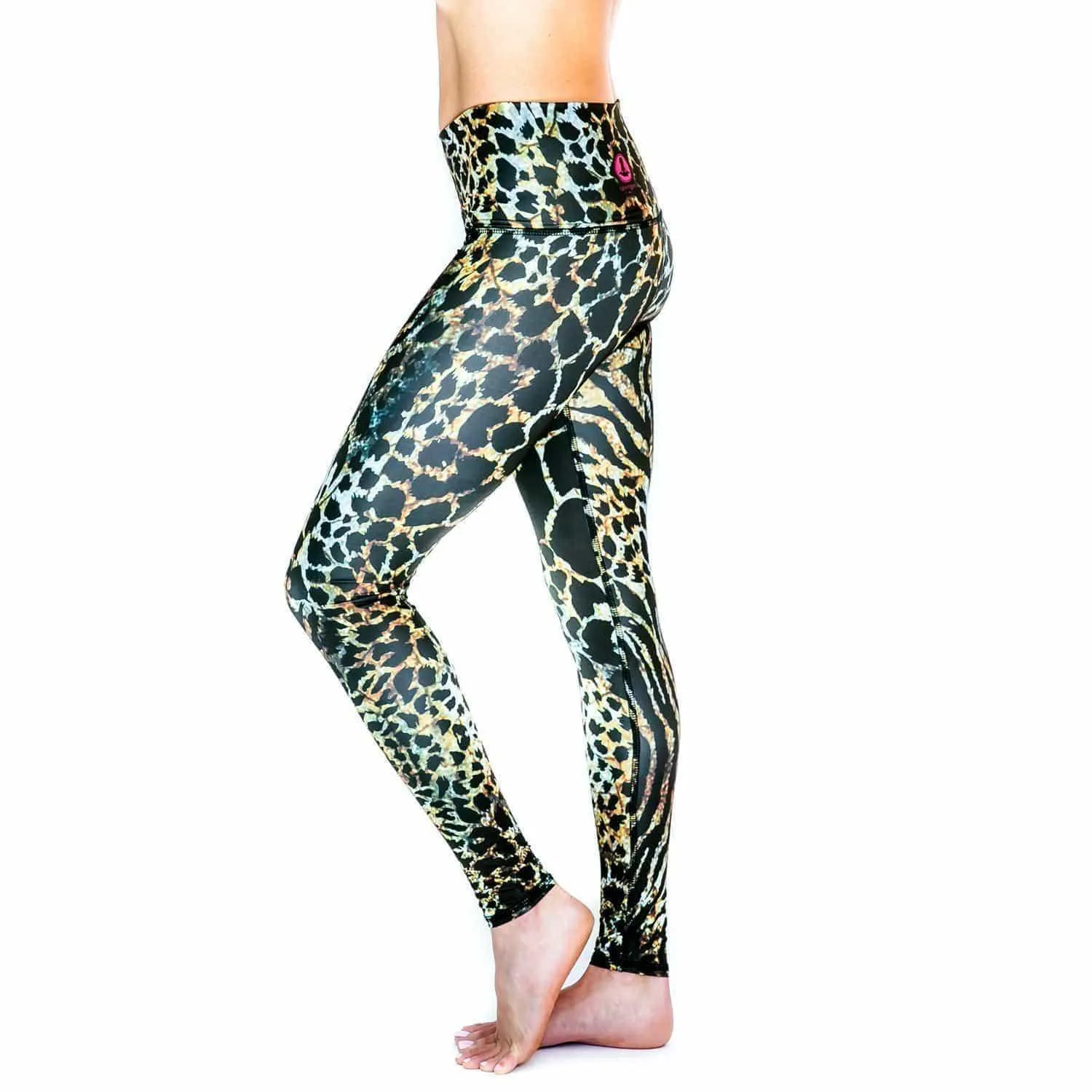 Women's leggings - African Animal print