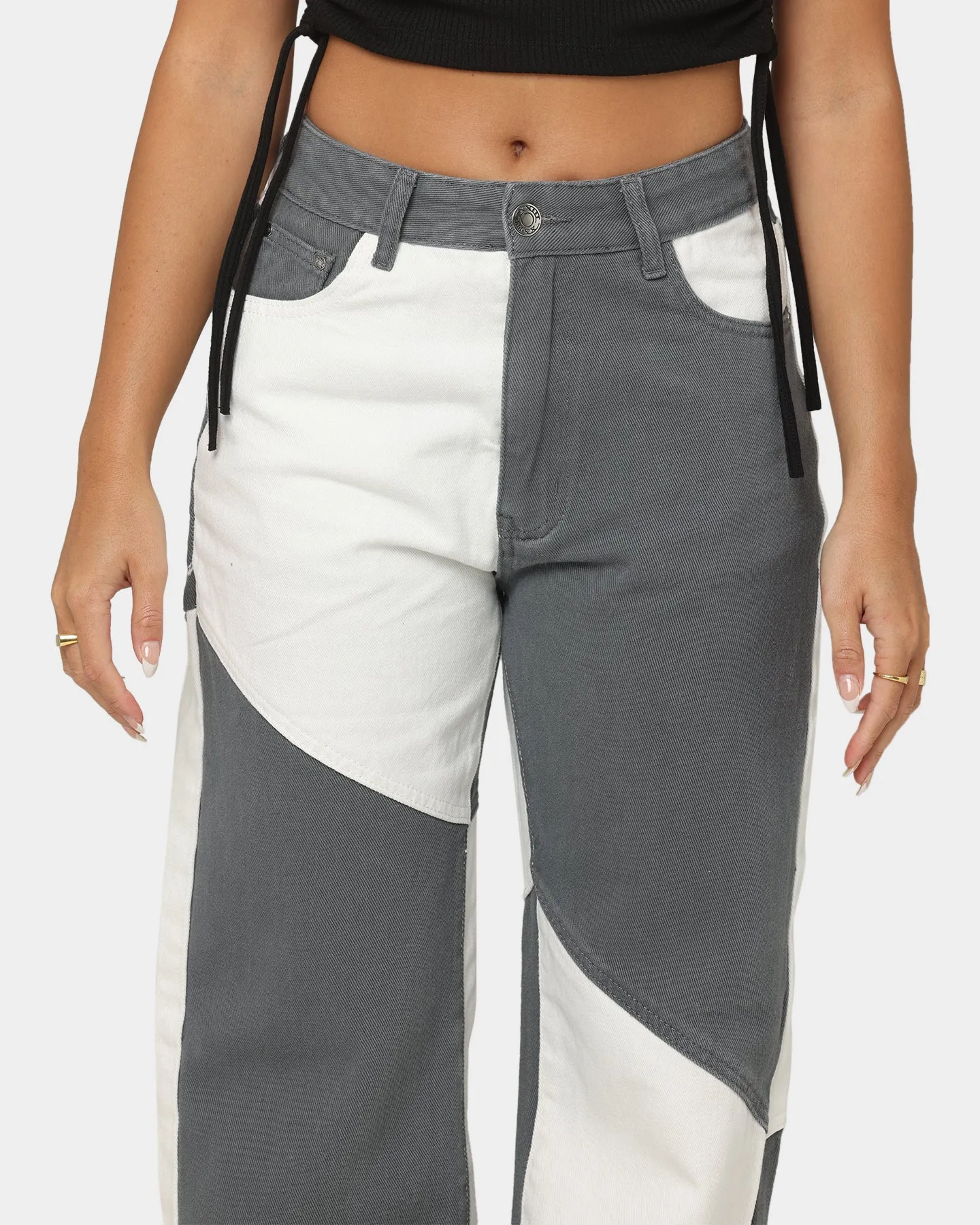 XXIII Women's Qailah Jeans Black/Cream