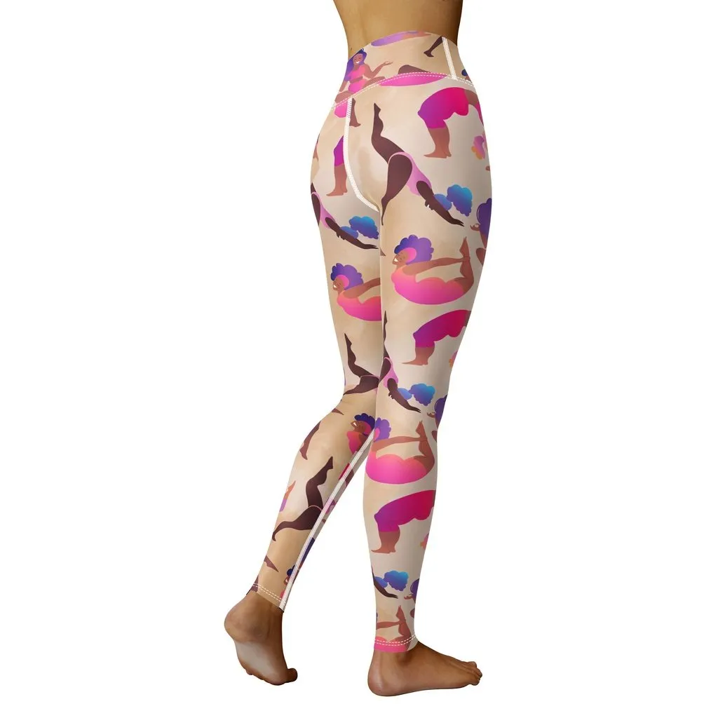 Yoga Poses Yoga Leggings