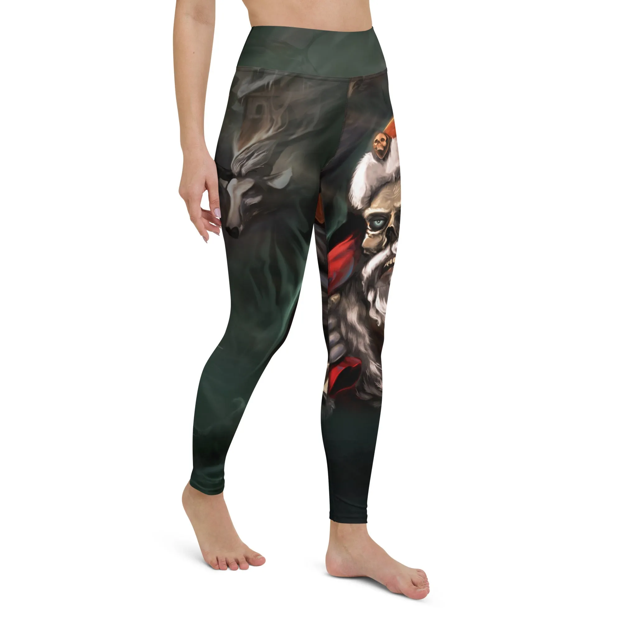 Zombie Santa Yoga Leggings